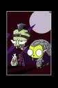 Zim Trick or Treat (free iPhone wallpaper)